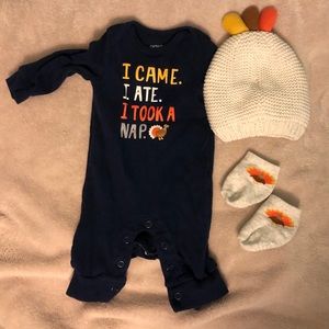 Carters Thanksgiving Day Baby Outfit